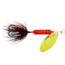 Wordens Rooster Tail In-Line Spinner, 2 1/4in, 1/8 oz Treble Hook, Crawdad, 208-CRA