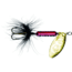 Wordens Rooster Tail In-Line Spinner, 2 1/4in, 1/8 oz Treble Hook, Peacock, 208-PEAC