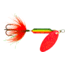 Wordens Rooster Tail In-Line Spinner, 2 1/4in, 1/8 oz Treble Hook, Shimmer Firetiger, 208-SMFT