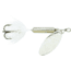 Wordens Rooster Tail In-Line Spinner, 2 3/4in, 1/4 oz Treble Hook, Chrome Whitetail, 212-CHWT