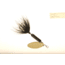Wordens Rooster Tail In-Line Spinner, 2 3/4in, 1/4 oz Treble Hook, Glitter Black, 212-GBL