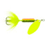 Wordens Rooster Tail In-Line Spinner, 2 3/4in, 1/4 oz Treble Hook, Glitter Firetiger, 212-GFRT