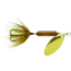 Wordens Rooster Tail In-Line Spinner, 2 3/4in, 1/4 oz, Treble Hook, Grasshopper, 212-GH
