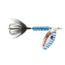 Wordens Rooster Tail In-Line Spinner, 2 3/4in, 1/4 oz Treble Hook, Metallic Silver Blue Pirate, 212-MSBP