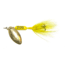 Wordens Rooster Tail In-Line Spinner, 2 3/4in, 1/4 oz Treble Hook, Yellow Jacket, 212-YLJT