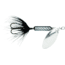 Wordens Rooster Tail In-Line Spinner, 2 3/4in, 1/4oz, Treble Hook Black, 212-BL