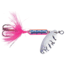 Wordens Rooster Tail In-Line Spinner, 2 3/4in, 1/4oz Treble Hook, Pink Trout Tiger, 212-PKTRT