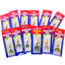 Wordens Rooster Tail In-Line Spinner, 2in, 1/16 oz Single Hook, Assorted, S206-Y509