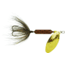 Wordens Rooster Tail In-Line Spinner, 2in, 1/16 oz Single Hook, Pumpkin Seed, S206-PMSD