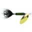 Wordens Rooster Tail In-Line Spinner, 2in, 1/16 oz Treble Hook, Black Coachdog, 206-BLCD