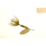 Wordens Rooster Tail In-Line Spinner, 2in, 1/16 oz, Treble Hook Bumble Bee, 206-BU