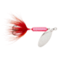 Wordens Rooster Tail In-Line Spinner, 2in, 1/16 oz, Treble Hook Flame, 206-FL