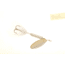 Wordens Rooster Tail In-Line Spinner, 2in, 1/16 oz Treble Hook, Strobe White, 206-SWH