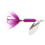 Wordens Rooster Tail In-Line Spinner, 2in, 1/16 oz Treble Hook, Tequila Sunrise, 206-TQSR