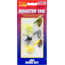 Wordens Rooster Tail In-Line Spinner 3 Pack, Sz 1/16OZ FRT, RBOW, BRTR, 3206-S103