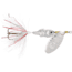 Wordens Rooster Tail Minnow In-Line Spinner, Single Hook Sz 1/8oz, Natural Minnow In-Line Spinner, 12/Pkg, 2208-NATMIN
