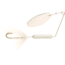 Wordens Super Rooster Tail In-Line Spinner, Sz 1/4oz White, 194-WH