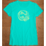 World Minded Swirl S/S Shirt - Women's-Aqua-Small