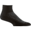 Wrightsock Endurance Qtr Safety Toe Socks, Black/Ash, Medium, 9052.7301