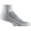 Wrightsock Endurance Qtr Safety Toe Socks, White/Grey, Medium, 9052.7101
