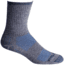 Wrightsock Escape Silver Crew Socks, Ash Twist / Blue, Large, 9463.5601