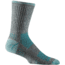 Wrightsock Escape Silver Crew Socks, AshTwist/Turquoise, Large, 9462.5201
