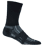Wrightsock Stride Crew - Men's-Black-Small