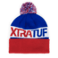 Xtratuf Vintage Pom Beanie - Unisex, Red, White, Blue, XAC-RWB-RED-OS