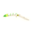 Yakima Bait Mag Lip Trolling Plug 4.5, Grinch Silver Chartreuse/Lime Butt with Bars, 4 1/2in, 9601U-GRIN