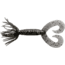 Yamamoto 2.5" DOUBLE TAIL HULA GRUB / SMOKE W/ BLACK &amp; HOLOGRAM, YAM-HULA25-10-238