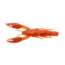Yamamoto Baits Psycho Dad Creature Bait, 3, 3.75in, Fire Craw, YAM-3K-05-9003