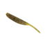 Yamamoto Baits 3in Shad Shape Worm, 10 pack, Green Pumpkin-Green-Purple, YAM-68JR-10-301