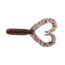 Yamamoto Baits Double Tail Grub 4in, 20pk, Cinnamon/Black/Purple, 15-20-221