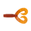 Yamamoto Baits Double Tail Grub, 20, 5in, Fire Craw, YAM-16-20-9003