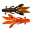 Yamamoto Baits Flappin Hog Creature Bait, 3.75in, 7pk Watermelon with Copper Flake &amp; Orange with Red Flake, FH-07-956