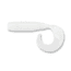 Yamamoto Baits Single Tail Grub 4in, 20pk, Cream White, 40-20-036