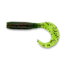 Yamamoto Baits Single Tail Grub 4in, 20pk, Watermelon with Large Black &amp; Small Red, 40-20-208