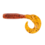 Yamamoto Baits Single Tail Grub, 20, 5in, Fire Craw, YAM-18-20-9003