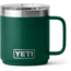 Yeti Rambler 10 oz Stackable Mug w/Durasip Ceramic Lining, Black Forest Green, 21071507356
