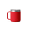 Yeti Rambler 10 oz Stackable Mug w/Durasip Ceramic Lining, Rescue Red, 21071507350