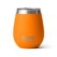 Yeti Rambler 10 oz Wine Tumbler with MagSlider Lid, King Crab Orange, 21071500532