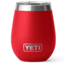 Yeti Rambler 10 oz Wine Tumbler with MagSlider Lid, Rescue Red, 21071503803