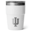 Yeti Rambler 16 oz Stackable Cup w/Magslider Lid, White/NCAA Indiana, 28100006670