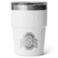 Yeti Rambler 16 oz Stackable Cup w/Magslider Lid, White/NCAA Ohio State, 28100006672