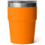 Yeti Rambler 16 oz Stackable Pint w/Magslider Lid, King Crab Orange, 21071502853