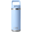 Yeti Rambler 18 oz C Straw Bottle, Big Sky Blue, 18 oz, 21071504640