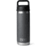 Yeti Rambler 18 oz Water Bottle w/Chug Cap, Black Stone, 21071507596
