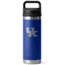 Yeti Rambler 18 oz Water Bottle w/Chug Cap, Blue/NCAA Kentucky, 28100006757
