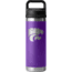 Yeti Rambler 18 oz Water Bottle w/Chug Cap, Purple/NCAA Kansas State, 28100006817