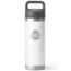 Yeti Rambler 18 oz Water Bottle w/Chug Cap, White/NCAA Ohio State, 28100006877